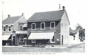 First Brick House in St. Louis, Missouri