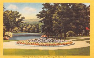 Wheeling Park showing Lake - Wheeling, West Virginia WV  