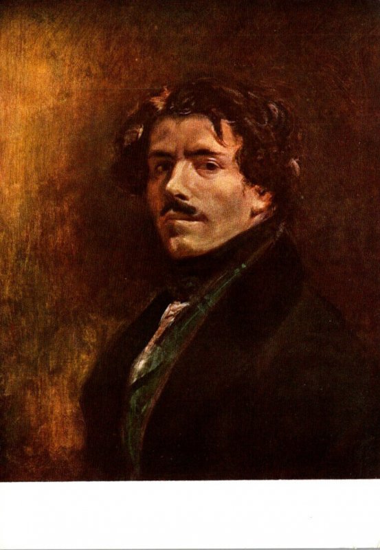 France Paris Louvre Museum Portrait De Delacroix par Jui-Meme Eugene Delacroix