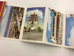 Tijuana Mexico City Scene Souvenir Folder Antique Postcard K85848