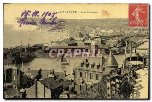 Old Postcard Treport Vue Generale (TOILEE map)