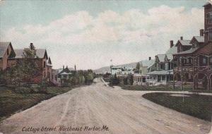 Maine Northeast Harbor Cottage Street