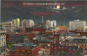 8 Postcards, Atlanta Georgia, Various Scenes, Post Office, City Hall, Hospital