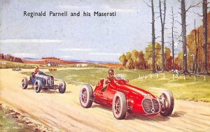 Reginald Parnell and his Maserati Auto Racing, Race Car 1950 