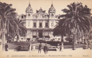 Monaco Monte Carlo La Facade du Casino