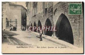 Old Postcard Judaica Jewish Quarter Rue Colbert Saint Maximin Jewry