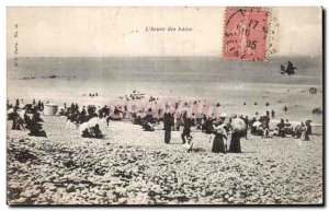 The Time baths - Old Postcard