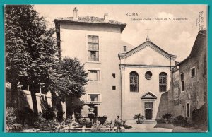 Italy, Rome - Estero della Chiesa di S. cosimato - [FG-494]