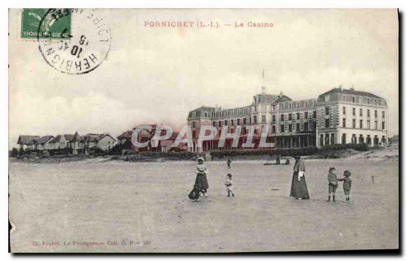 Postcard Old L I Pornichet Casino