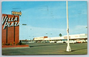 Tacoma Washington~Villa Plaza Shopping Center~Neon Sign~Woolworth~1950s Cars
