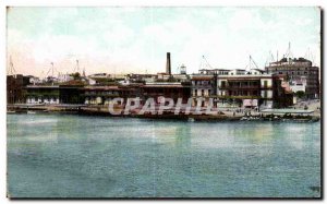 Postcard Old Port Said Egypt Egypt