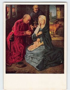 Postcard The Adoration of the Magi By Hugo Van Der Hoes, Vienna, Austria