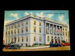 Vintage Early US Post Office, Jackson, Tennessee Postcard P25