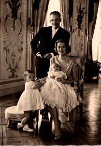 Monaco Prince Rainier III Princess Grace Prince Albert and Princess Caroline