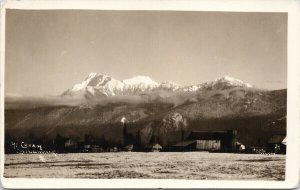 Mt Cheam Chilliwack BC Fraser Valley c1920s #39 Wilson RPPC Postcard F67