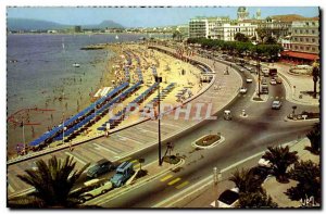 CPM Saint Raphael Boulevard Felix Martin and the beach