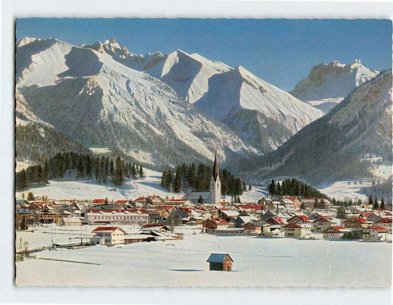 Postcard Wintersportplatz Oberstdorf, Germany