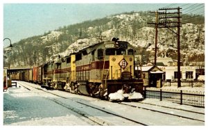 Erie lackawanna 2572 , GP 34 and Alco C-245