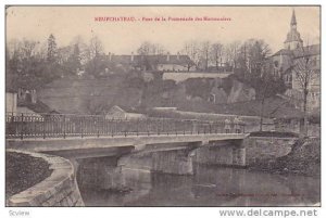 NEUFCHATEAU, Pont de la Promenade des Marronniers , Lorraine, France, PU-1919
