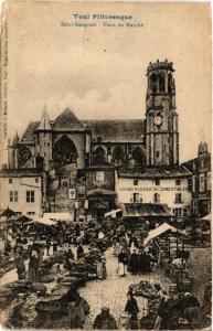 CPA TOUL - St-Gengoult - Place du Marché (385971)