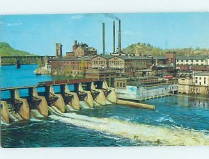 Chrome POWER PLANT SCENE Eau Claire Wisconsin WI AG2185