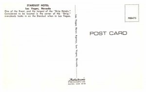 Postcard HOTEL SCENE Las Vegas Nevada NV AT5746