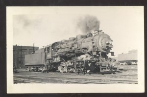 RPPC MAYBROOK NEW YORK RAILROAD TRAIN LOCOMOTIVE 1924 REAL PHOTO POSTCARD