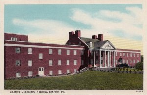 Postcard Ephrata Community Hospital Ephrata PA