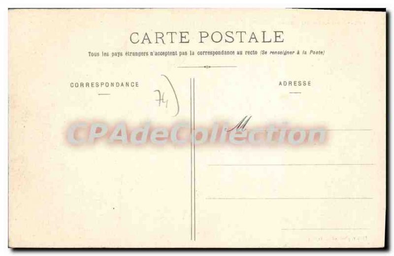 Postcard Old Rives Du Lac Talloires