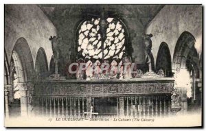 Old Postcard The Huelgoat Saint Herbot Calvary