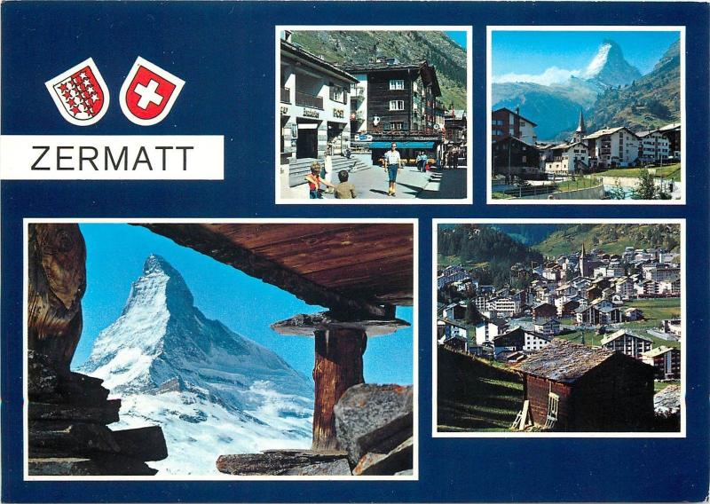 Switzerland Suisse Zermatt Matterhorn Peak & multi views