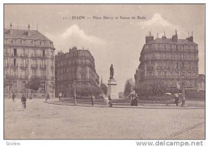 Place Darcy Et Statue De Rude, Dijon (Côte-d´Or), France, 1900-1910s