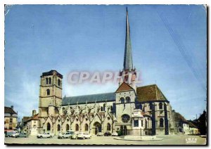 Postcard Modern Auxonne Cote d'Or The Notre Dame