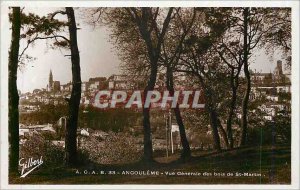 Modern Postcard Angouleme General view of St Martin Wood