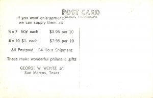 Mule & Horse Plow Teams San Marcos Texas Real Photo postcard