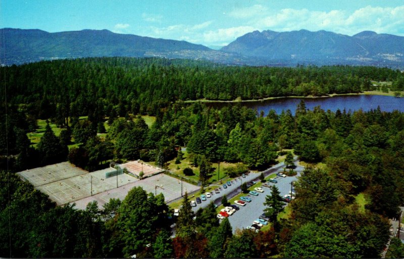 Canada Vancouver Stanley Park Pitch and Put Golf Course Tennis Court Area