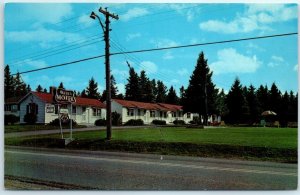 Postcard - Allen's Motel - Kentville, Canada