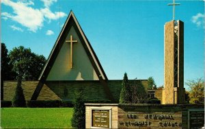 Norwhich Connecticut CT Lee Memorial Methodist Church VTG Postcard UNP Unused