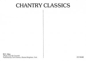 MV Atlas Epirottiki Lines Ship Postcard