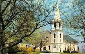 Scituate, Massachusetts MA    FIRST PARISH UNITARIAN CHURCH   Vintage  Postcard