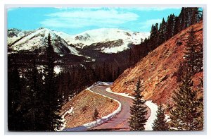 Trail Ridge Road Far View Curve Rocky Mountain National Park Colorado Postcard