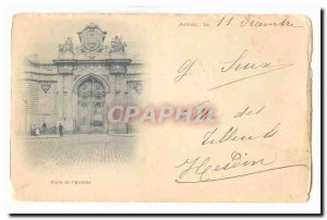 Arras Old Postcard Gates of & # 39eveche (precursor map)