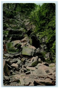 c1910's General View Of Grand Canyon Catskill Mountains New York NY Postcard 