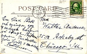 Greeting - Easter.  Artist: F. Brundage  (Gabriel Series 515)