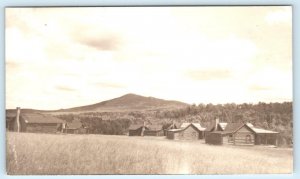 RPPC SHIN POND, Maine ME ~ Augustine's SHIN POND HOUSE Penobscot County Postcard