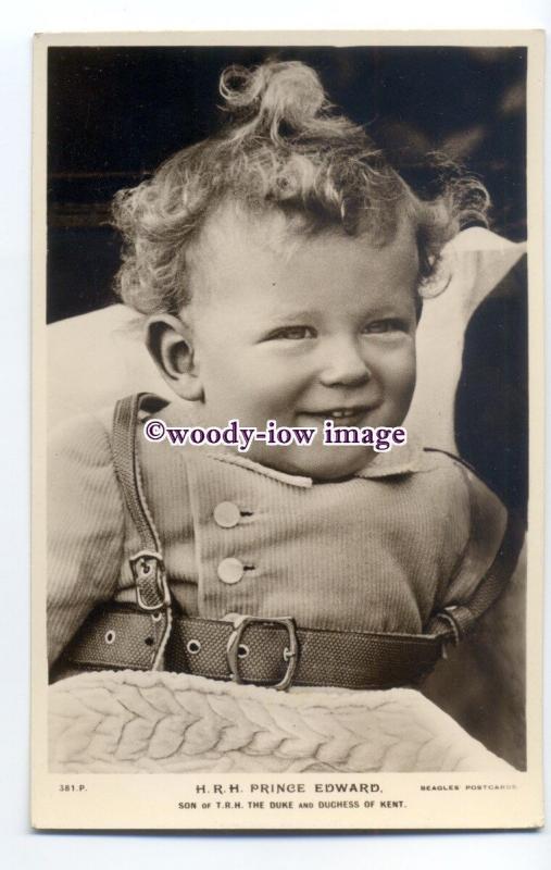 r1706 - Prince Edward son of Duke & Duchess of Kent - postcard