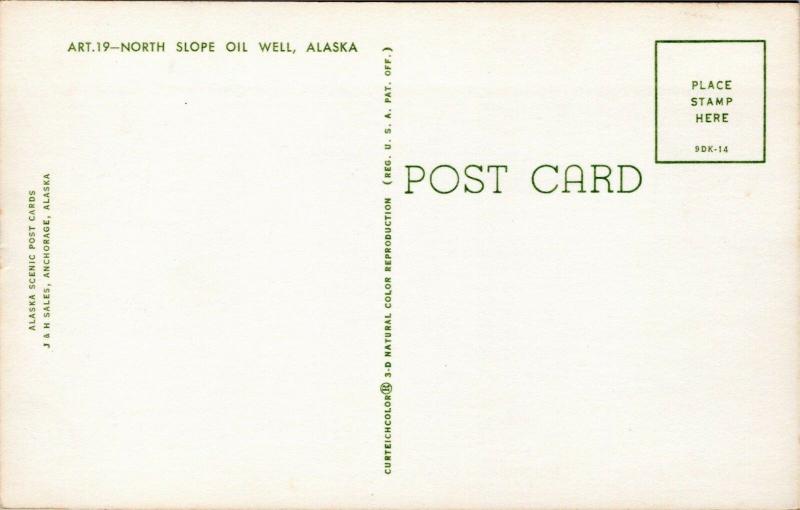 North Slope Oil Well, Alaska