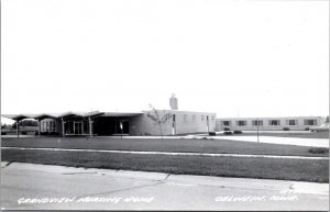 Real Photo Postcard Grandview Nursing Home in Oelwein, Iowa