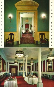 Vintage Postcard The Famous Driskill Hotel Suites Maximillian Room Austin Texas