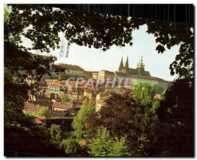 Postcard Modern Praha The Castle of Prague Hradcany